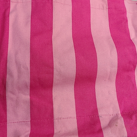 NWOT Victoria's Secret Pink Striped Weekender Bag - Picture 11 of 12